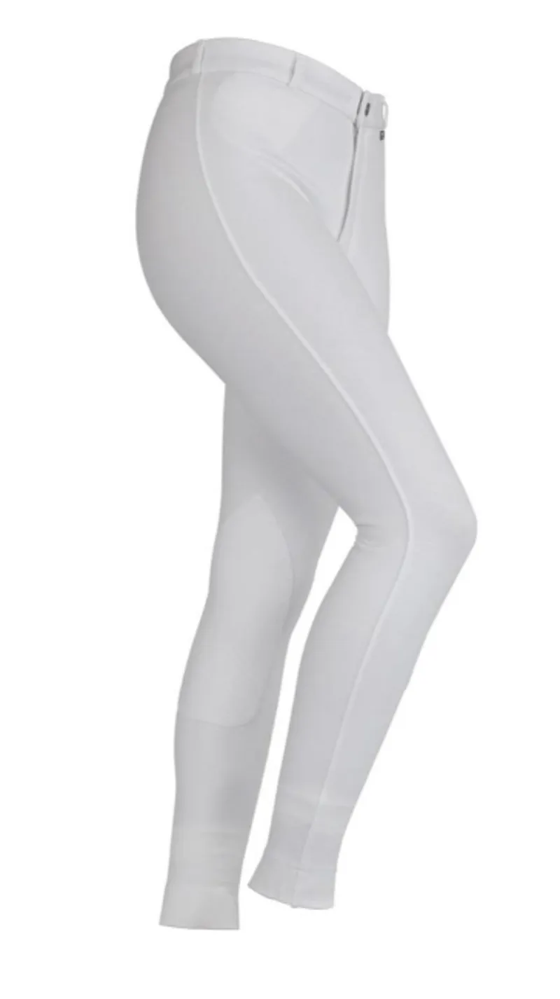 SaddleHugger Jodhpurs - Maids White